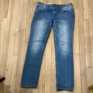Express Stella Skinny Low Rise Jeans